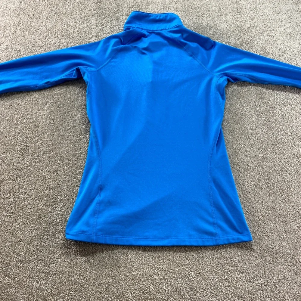 Nike Therma-FIT Training Top Womens Medium Blue Quarter Zip Pullover‎